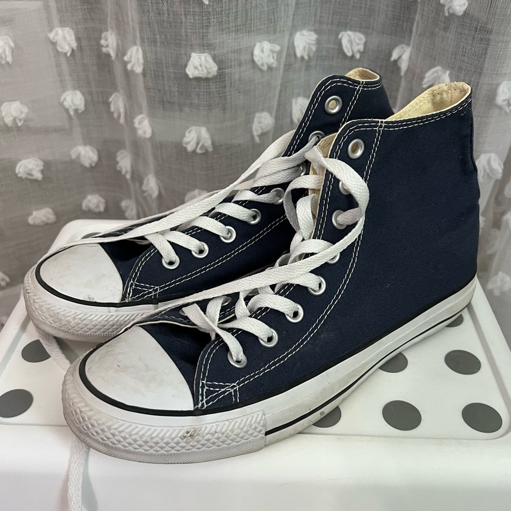 Blue High Top All Star Converse